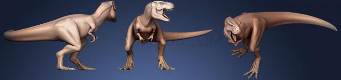 3D модель TRex (STL)